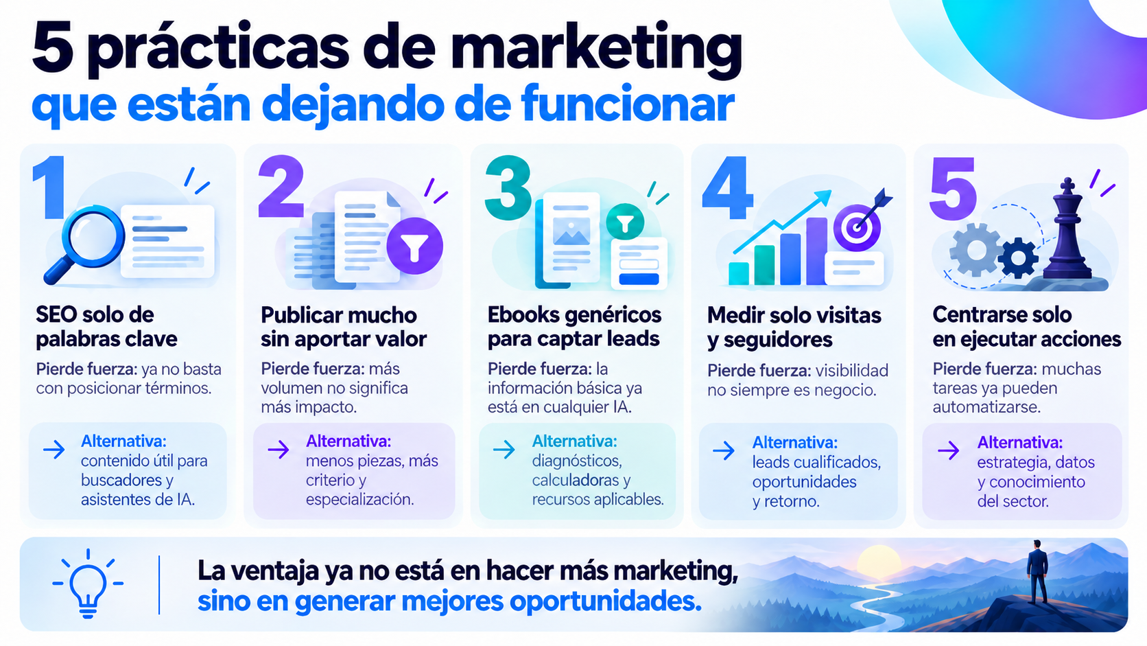 5 Prácticas de Marketing en Evolución