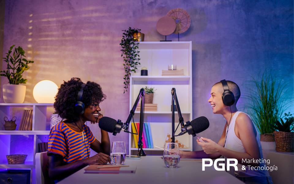 What are the main types of branded podcasts your company can create?